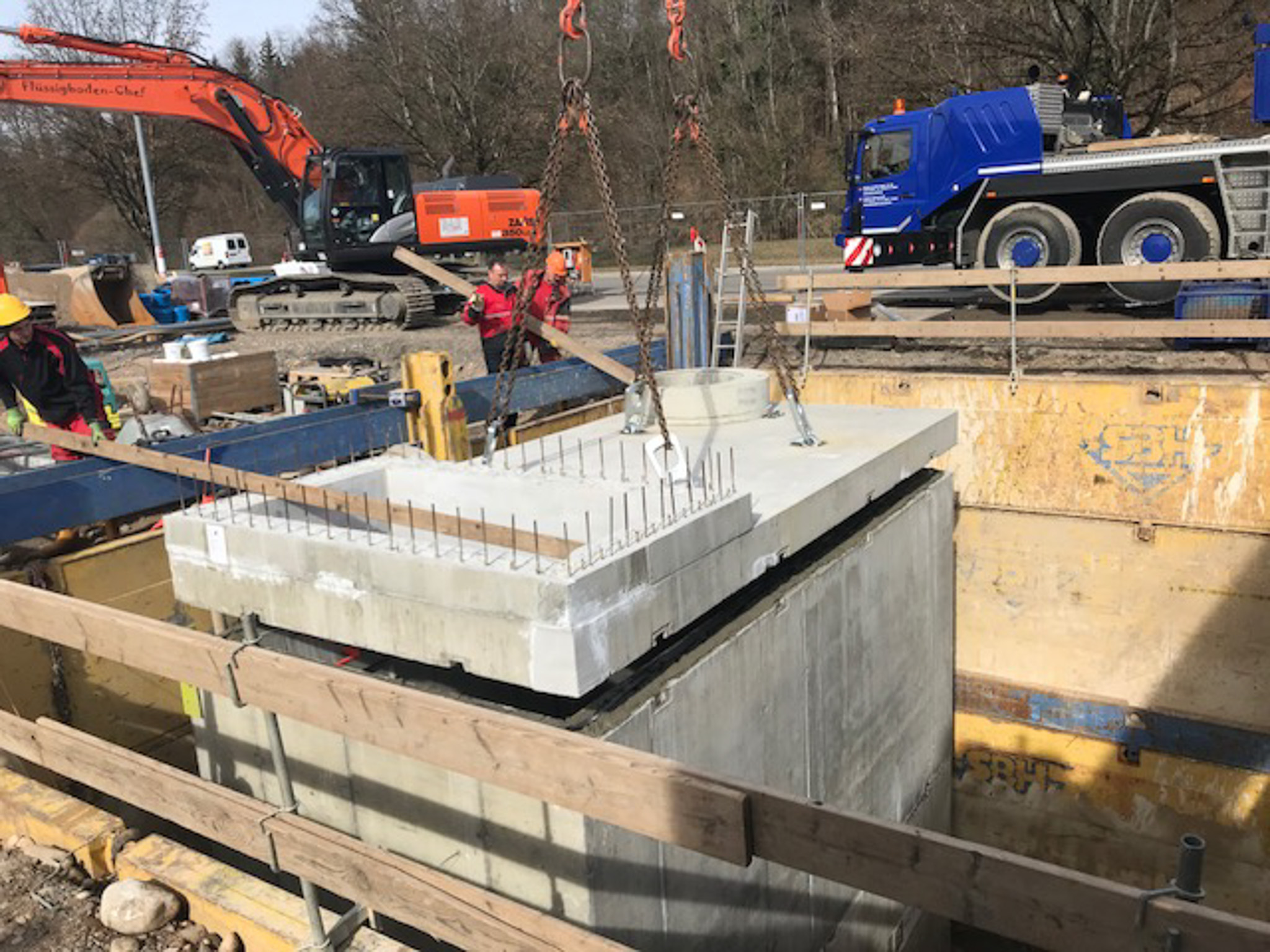 Baumaßnahme Teichmatt