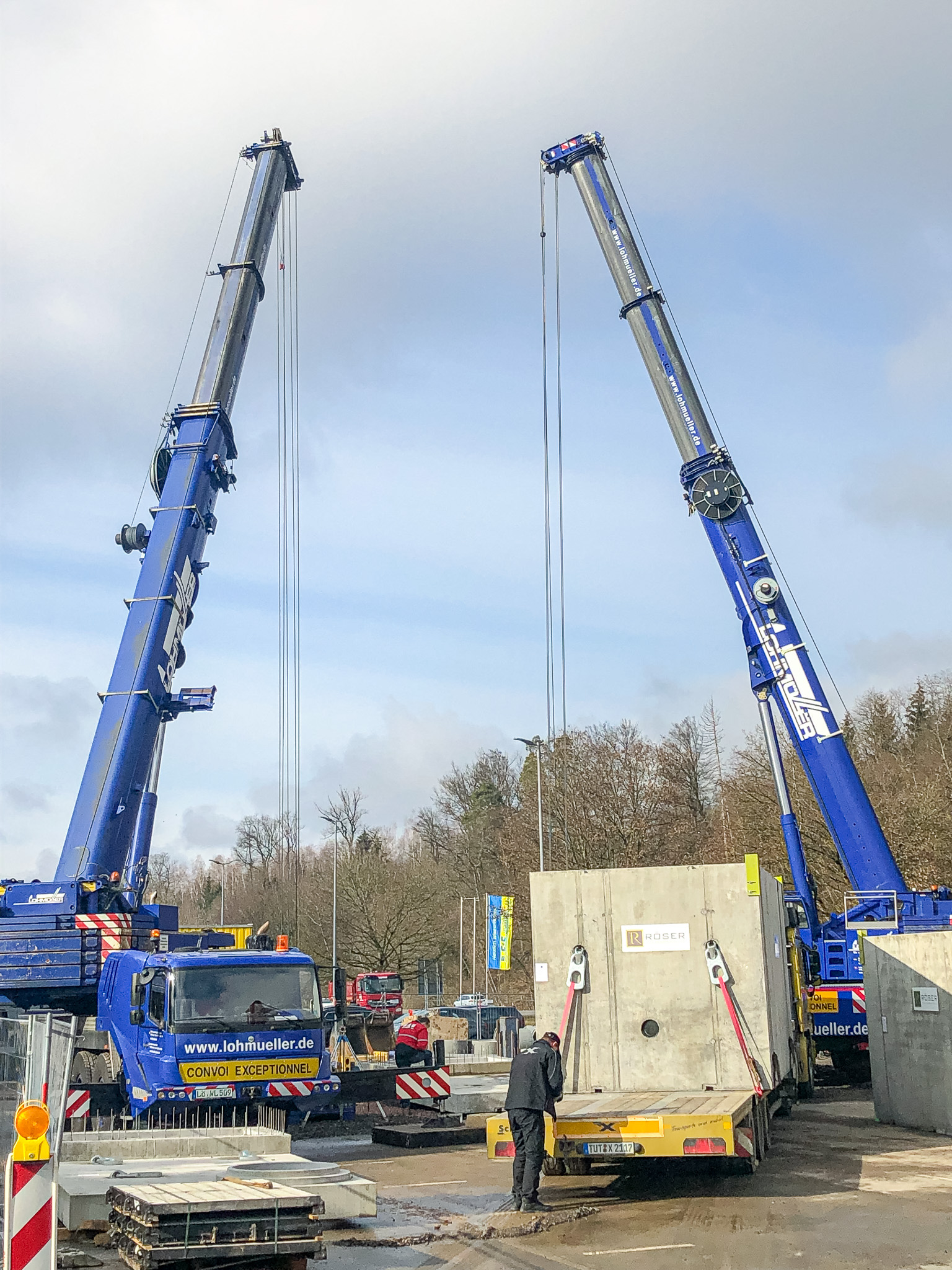Lamellenabscheiderbauwerk Teichmatt